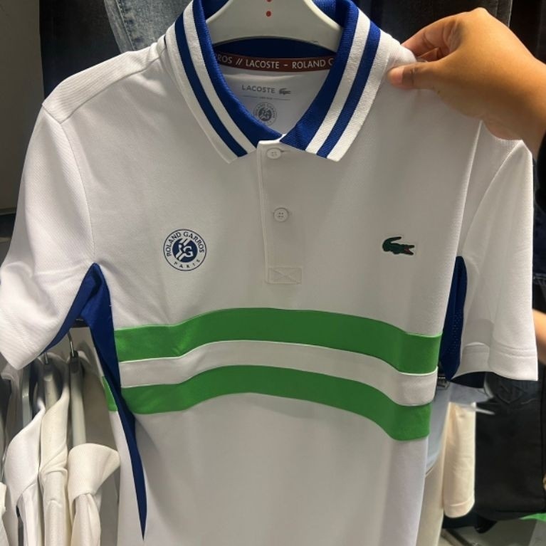 LACOSTE SLIM FIT ROLAND GARROS POLO SHIRT