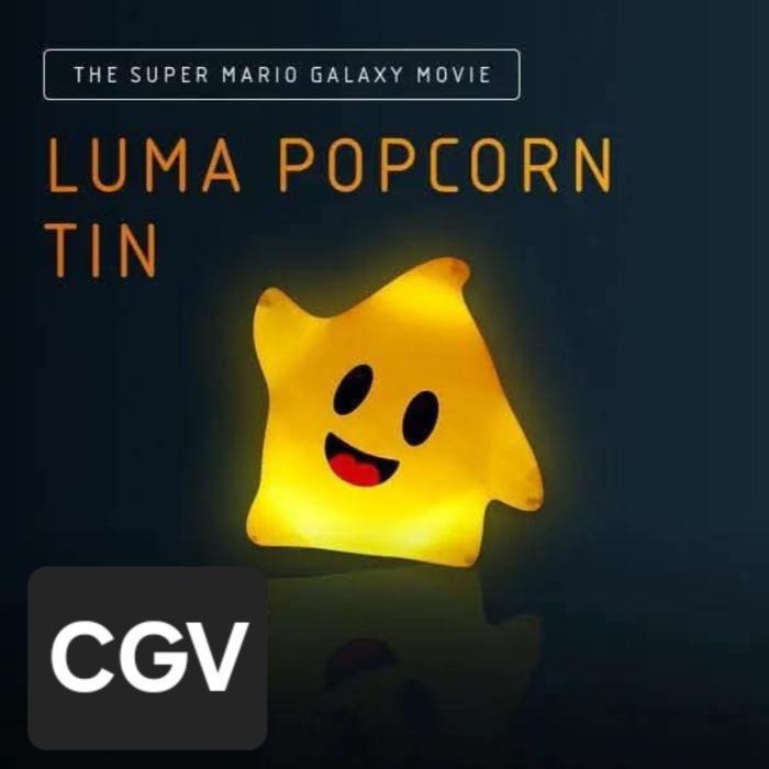 [NEW] YOSHI LUMA Mario Kart Popcorn Bucket XXI Cafe CGV Merchandise - Luma CGV