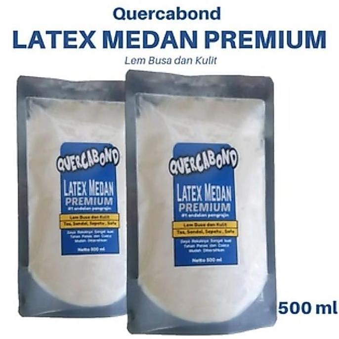 Ready Quercabond Latex Medan Premium. Lem Latex Untuk Busa dan Bahan Kulit