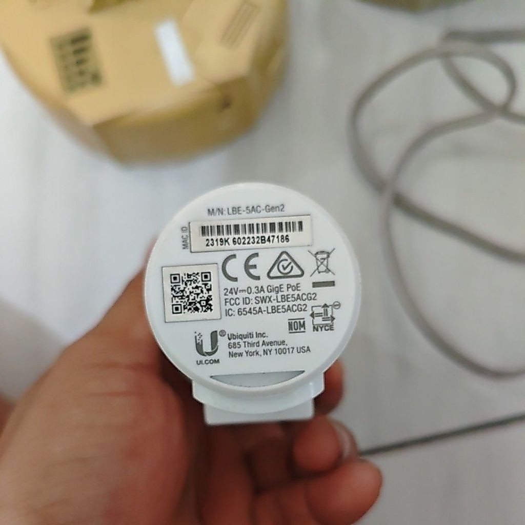 Ubiquiti Litebeam 5ac Gen 2 unit saja seperti difoto