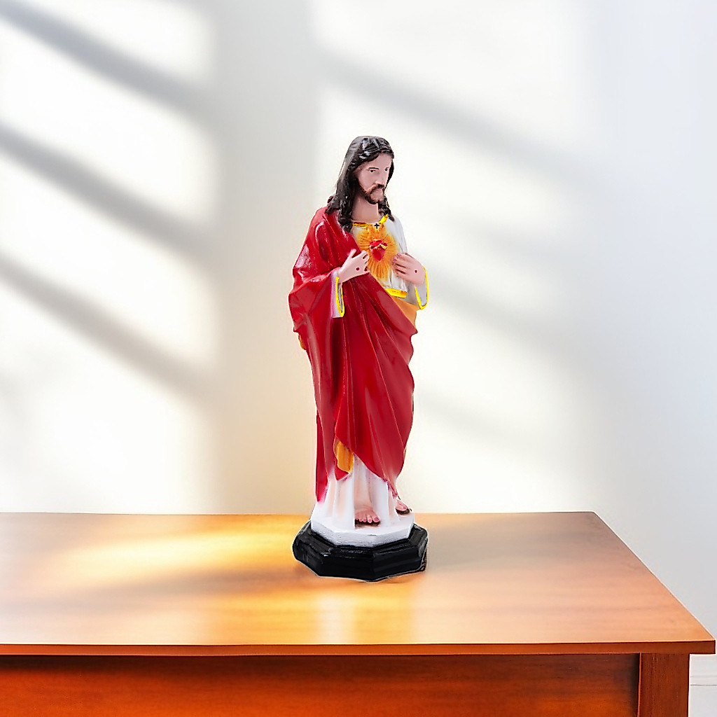 PROMO PATUNG YESUS 40 CM/PATUNG HATI KUDUS YESUS/ PATUNG TUHAN YESUS/PATUNG KATOLIK/PATUNG BESAR