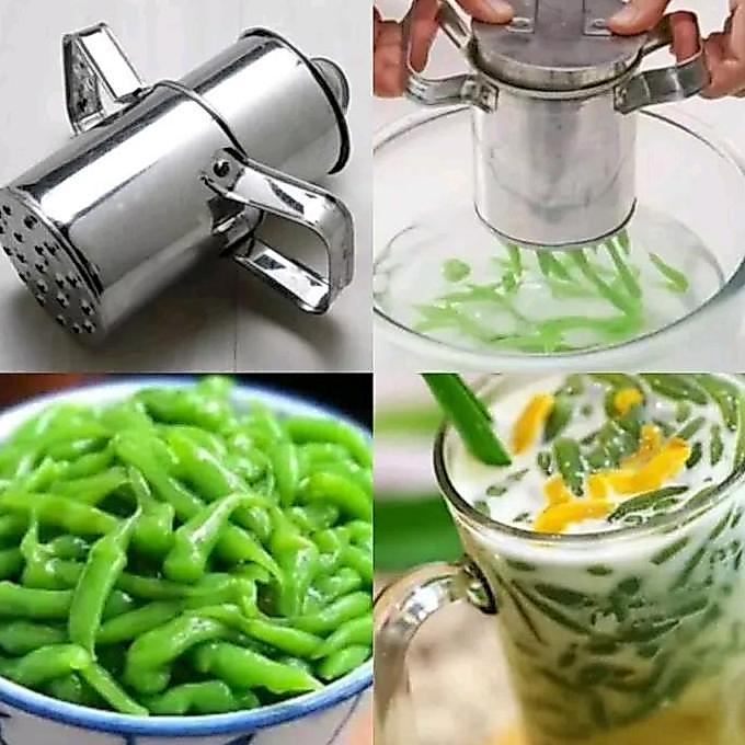 Stufato- Cetakan Cendol Stenlis/Cetakan Cendol Dawet/Cetakan Cendol Dorong Stainless Steel