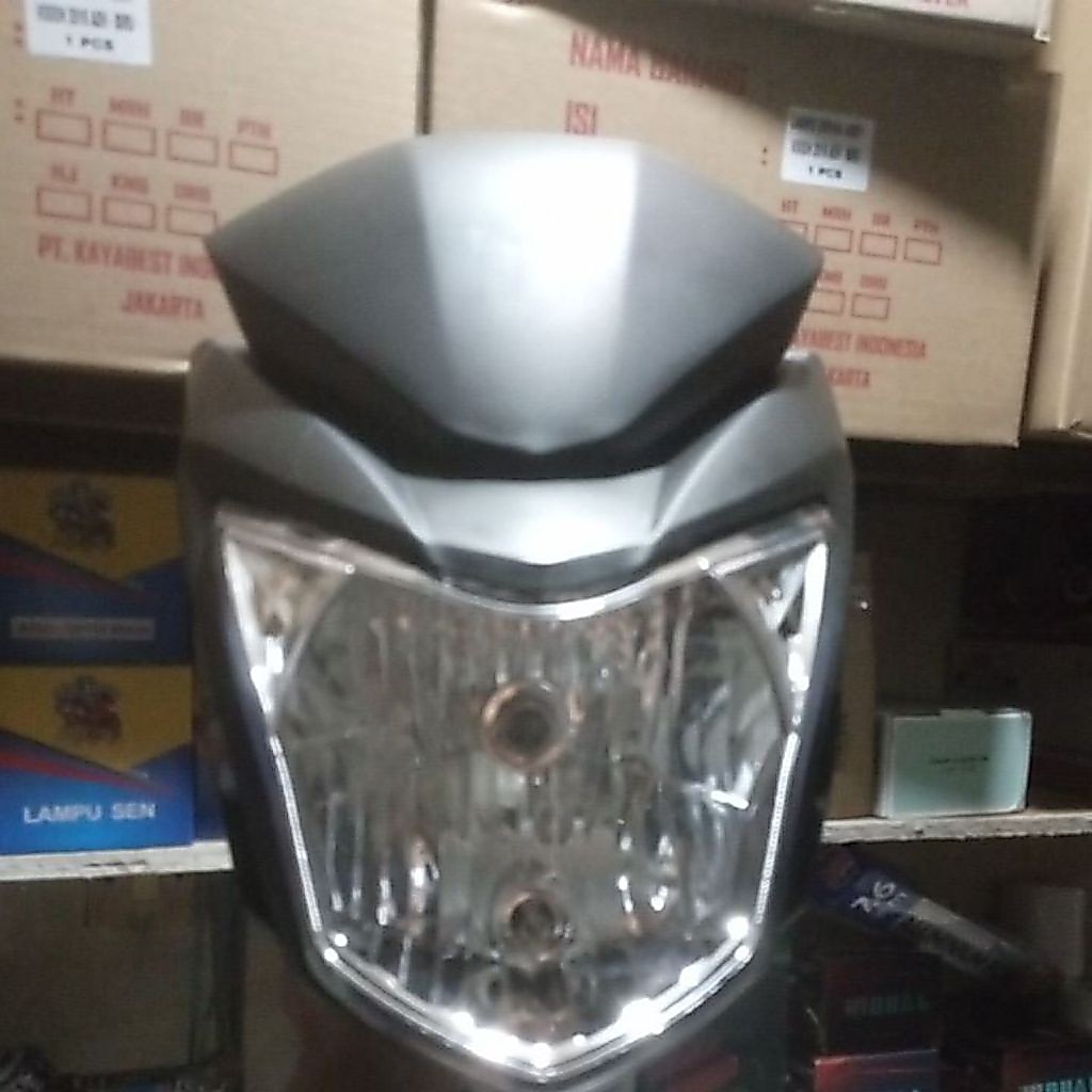 batok lampu depan belakang set reflektor lampu verza 150