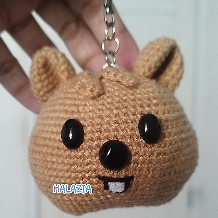 Bag Charm Crochet SKZOO HAN QUOKKA (BACA DESKRIPSI)