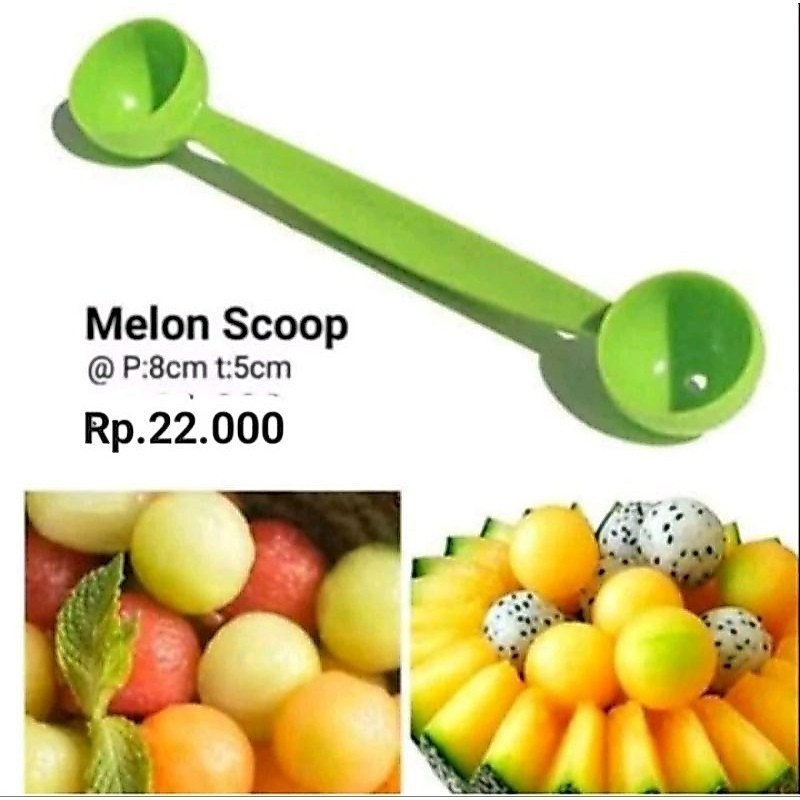 Scoop buah, kerokan es buah by Tupperware