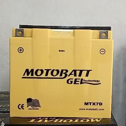 AKI MOTOR YAMAHA SCORPIO, NOUVO, TOSSA HERCULES MOTOBATT MTX7D BARU
