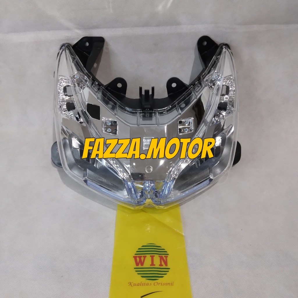 Lampu Depan Vario 110 FI ESP 2012 2013 2014 + LED | reflektor head lamp WIN | headlight senja motor 