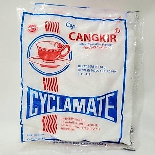 Sodium Cangkir 40gr per pcs - Pemanis Buatan Cap Cangkir