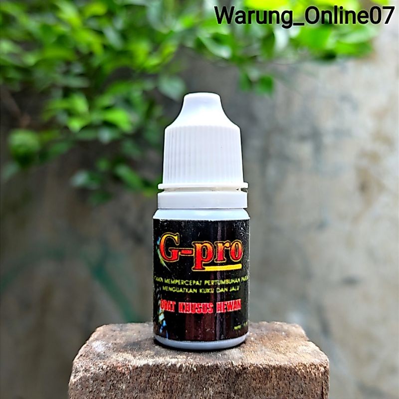 G - Pro Obat Paruh Jalu Patah Obat Ayam Memacu Pertumbuhan Paruh Kuku & Jalu Obat Cucuk Patah Obat P
