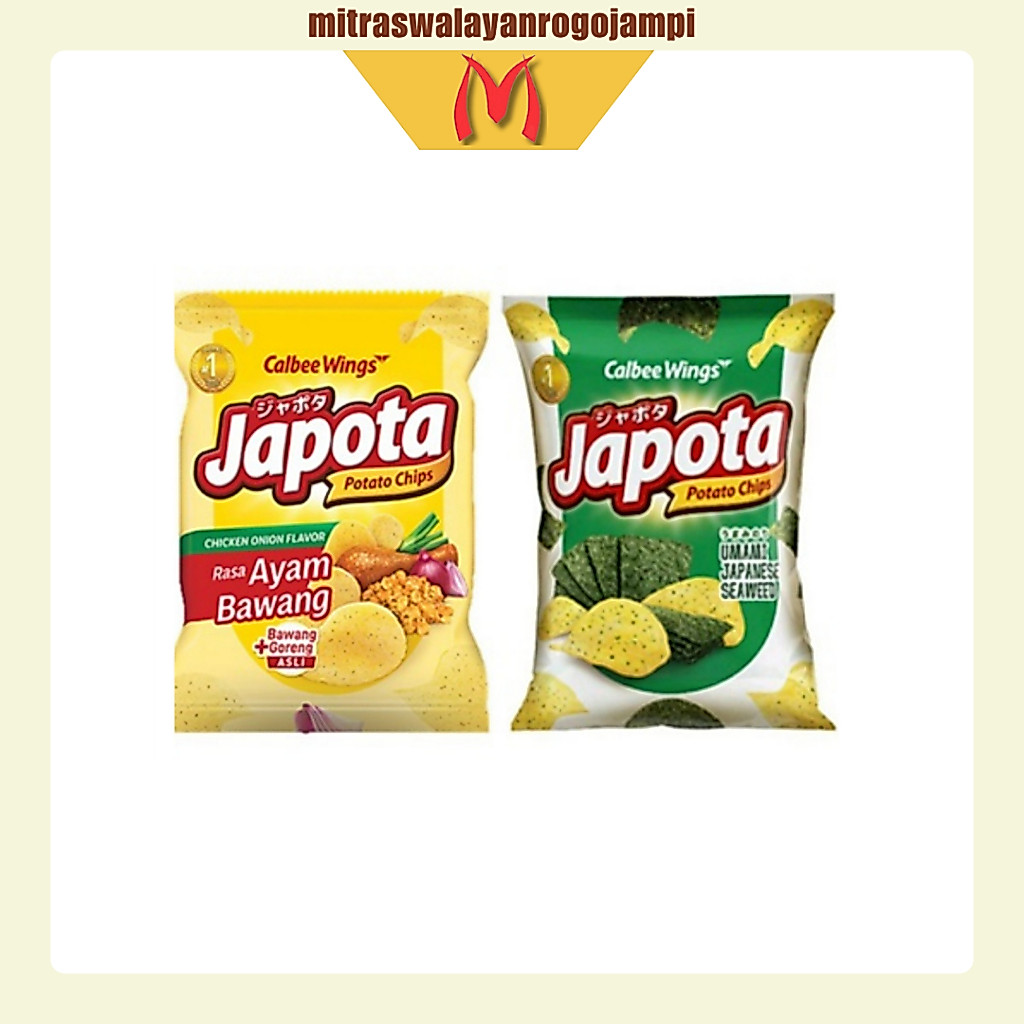 Japota Potato Chips Renteng 14gr x 10 Pcs