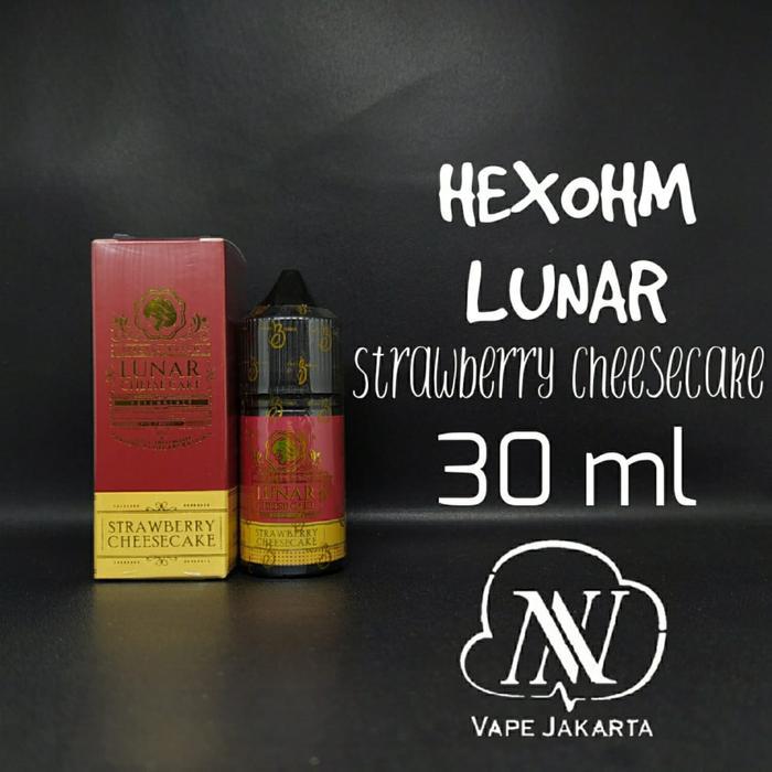 Hexohm Lunar Strawberry Cheese Cake Salt Nic 30ml 30mg