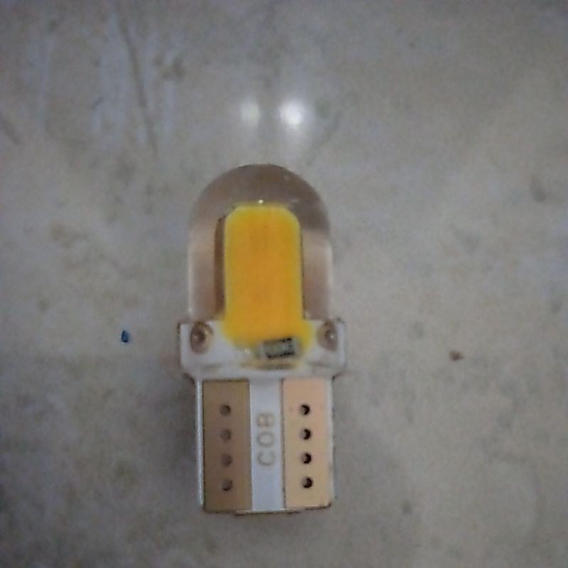 KUNING - Dop Lampu Led Tancap T10 Jelly  Lampu Sein Riting Motor