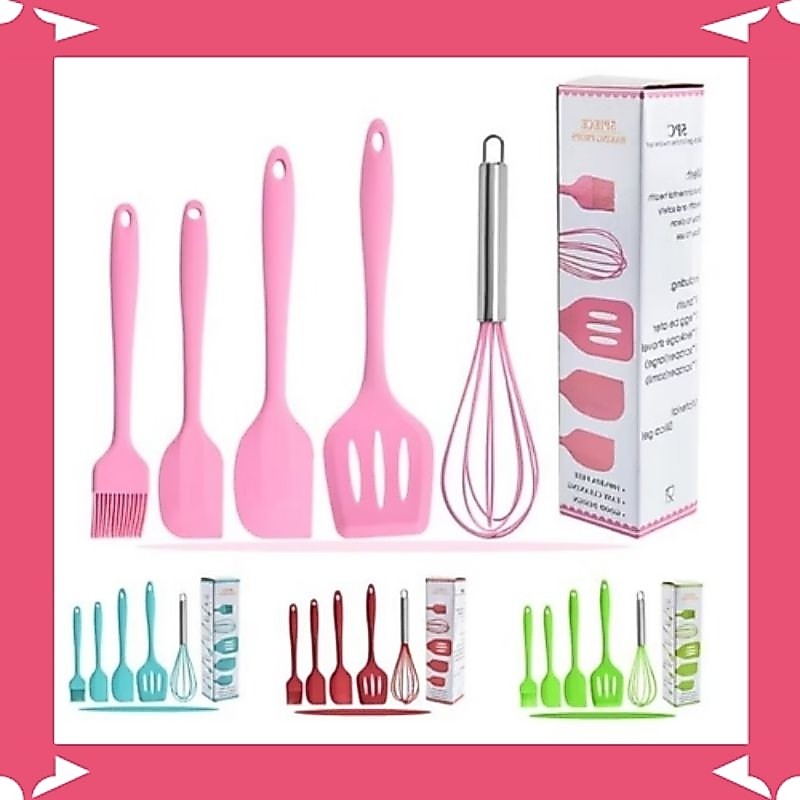 Spatula Silikon Tahan Panas Sotil Silikon Set - Sutil Silikon Tahan Panas Murah