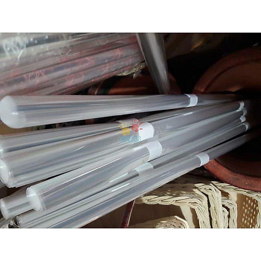 Plastik Parcel POLOS BESAR Transparan Packing Pembungkus Bening Kado 90x100