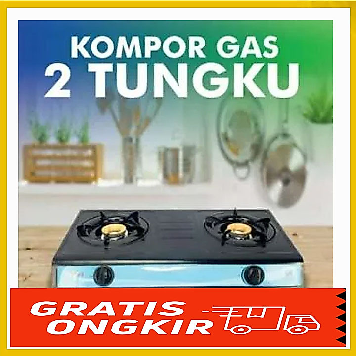 HACHI Kompor Gas 2 Tungku/ Kompor 2 Tungku Hachi