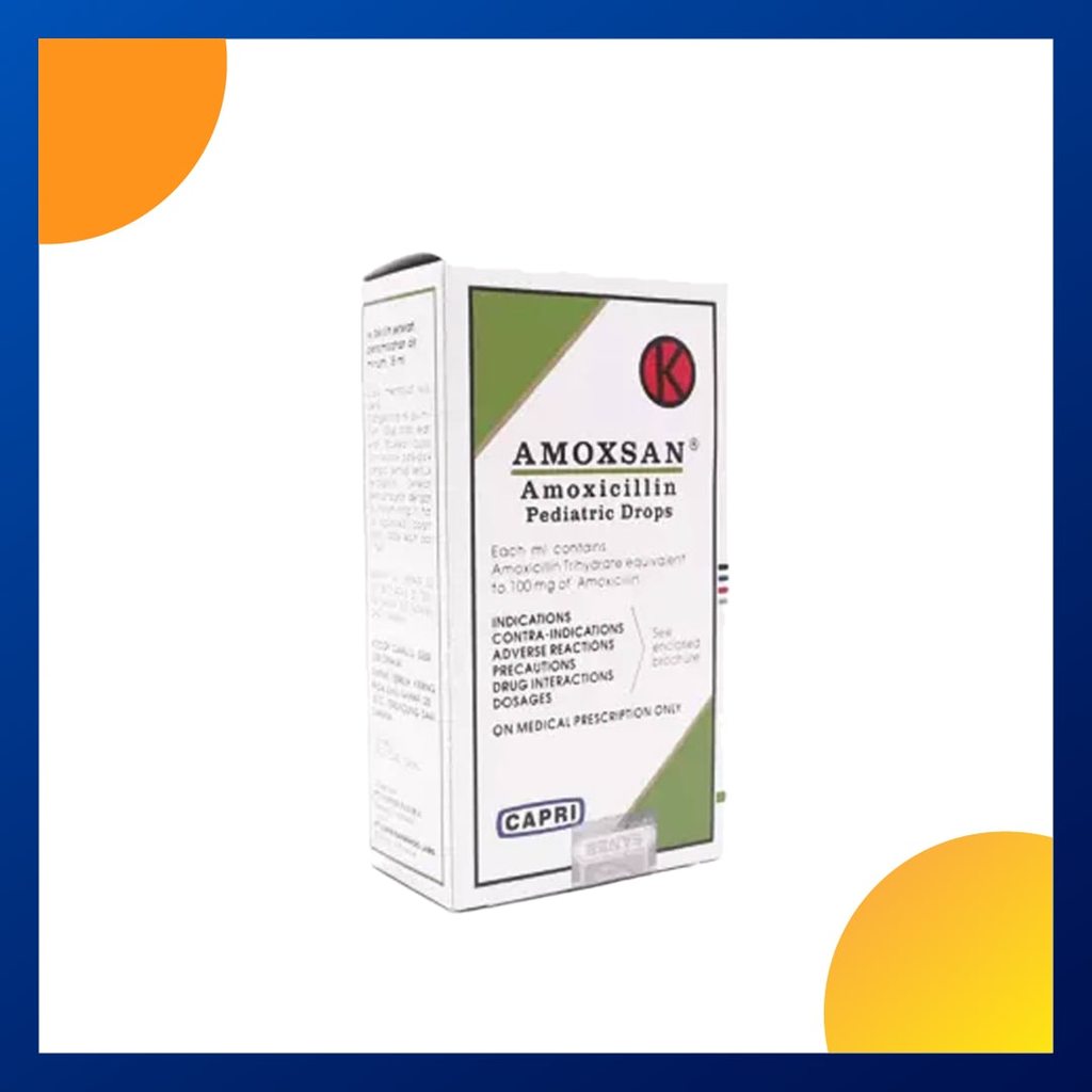 AMOXSAN ORAL DROPS 1 BOTOL @ 15 ML