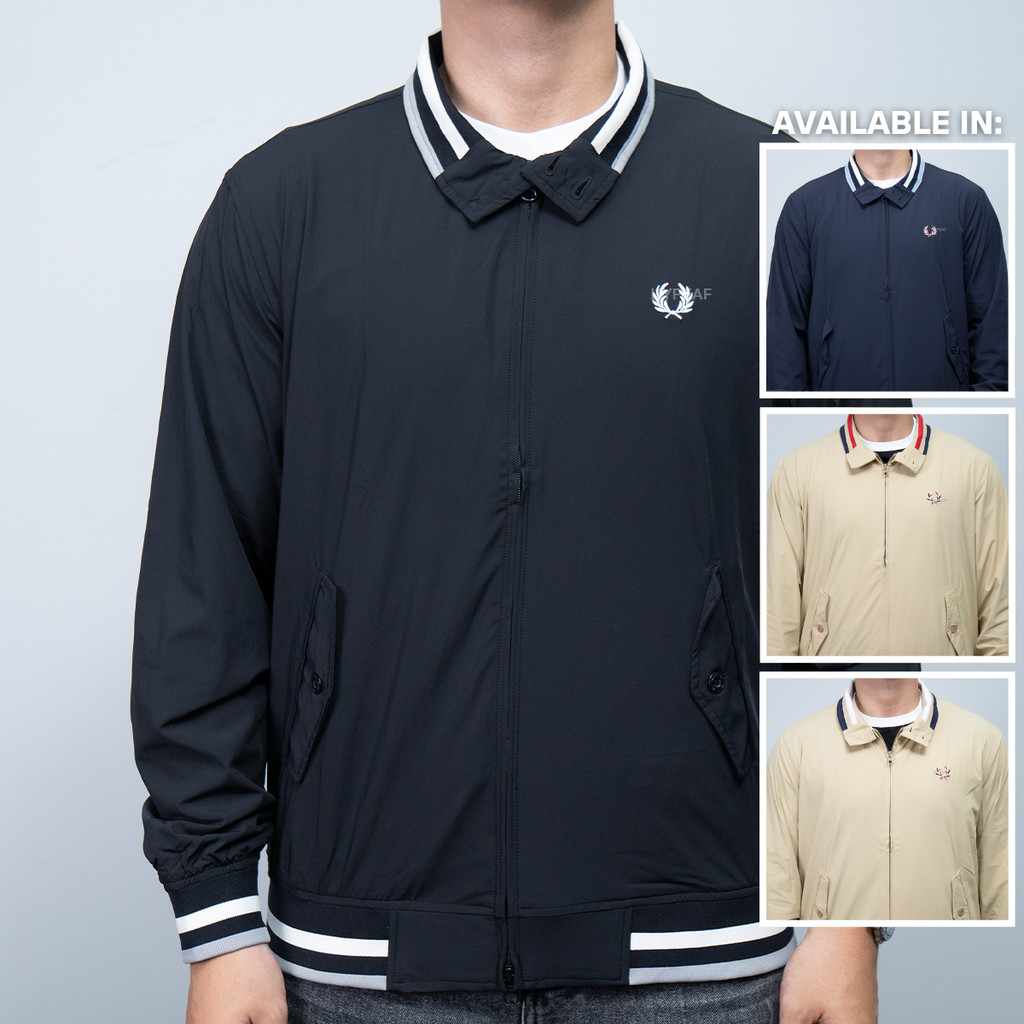 FRED PERRY Swing Top Windbreaker Jacket Jaket Original