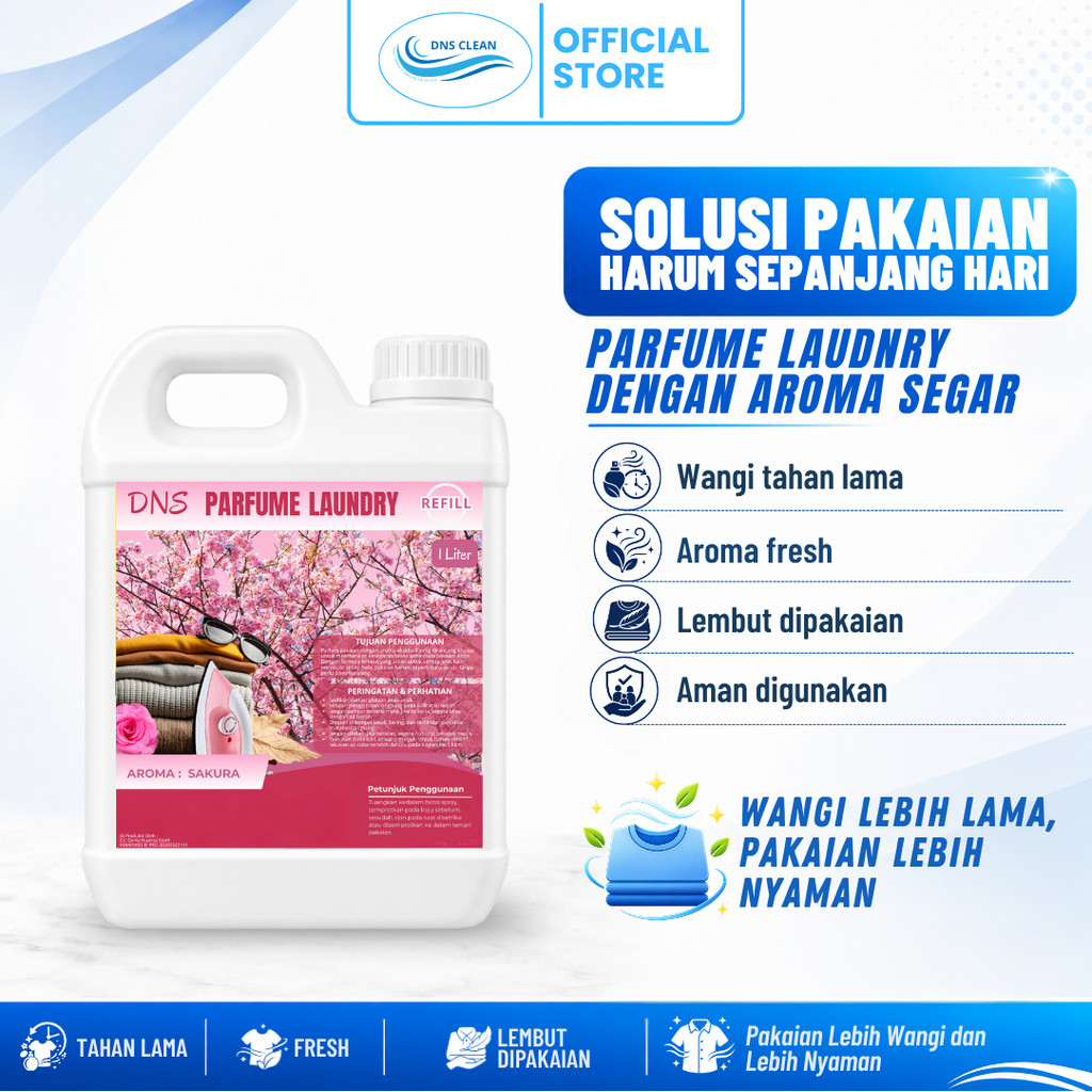 DNS Beli 2 Free Botol Spray Parfum Laundry  1L