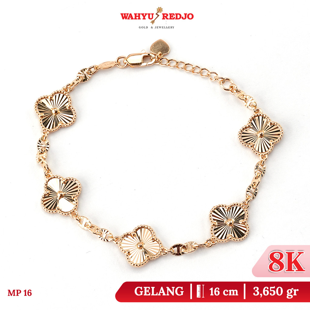 Gelang Bunga Alham isi 5  8K HWT Wahyu Redjo Pameran