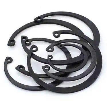 10pcs Black Metal C Type Dia 40-105mm 42/45/47/48/50/52/58/62/70/90/100mm Metal Internal Circlip Rin