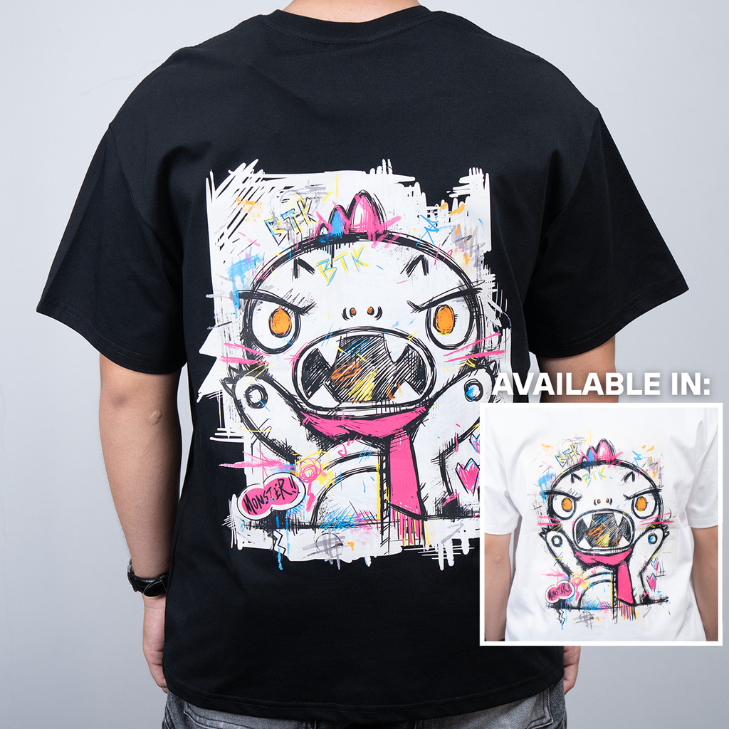BTK BestKiller Scarf Monster Tshirt Tee Baju Kaos Original