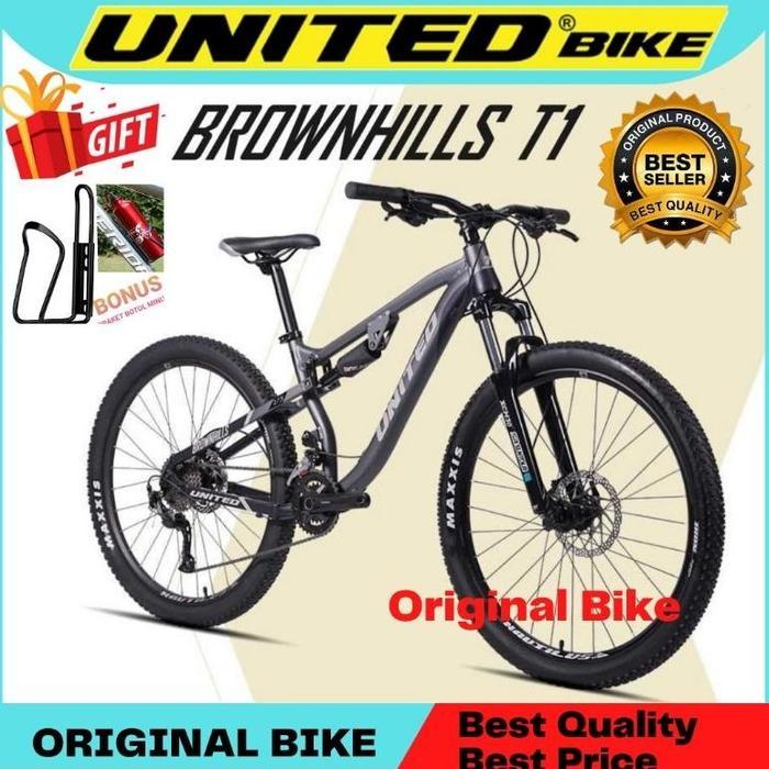 SEPEDA 27,5 MTB UNITED BROWNHILLS T1 NEW TERMURAH