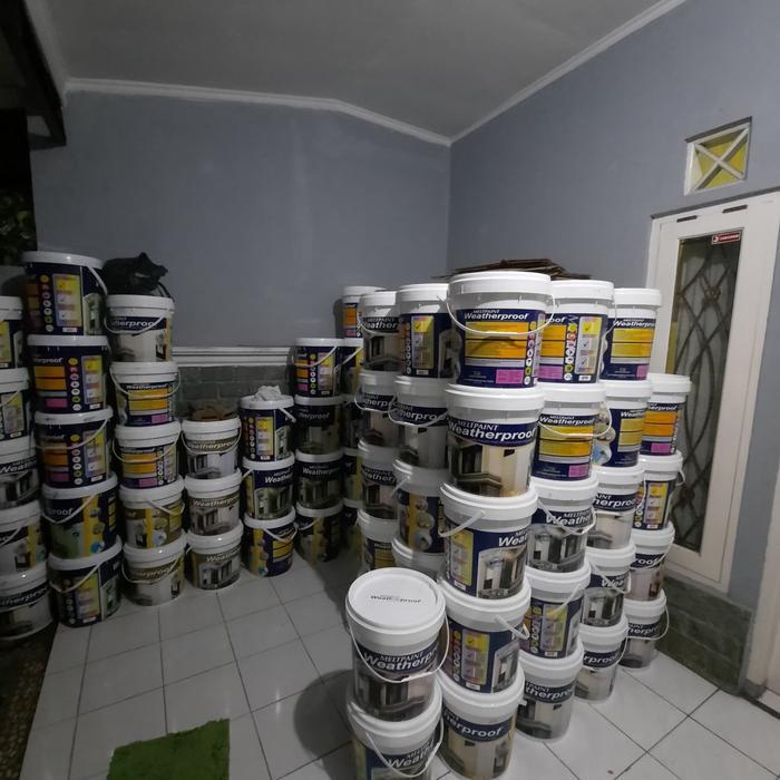 Promo Best Meltpaint Weatherproof Cat Tembok 20kg Original 100% - Meltpaint