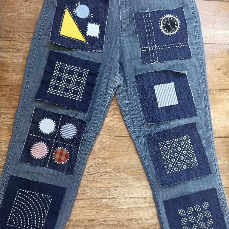 Patch Sashiko Denim