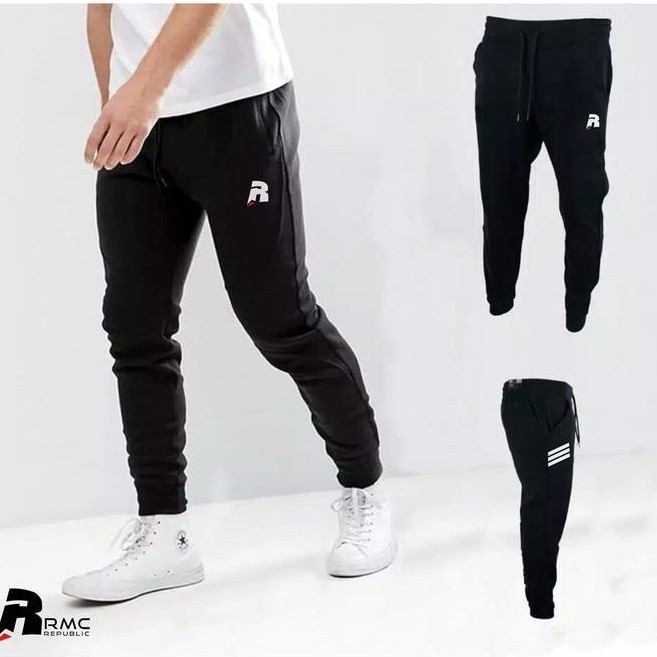 ASLI celana jogger jumbo Jogger big size RMC bahan Bab Terry PREMIUM READY STOCK
