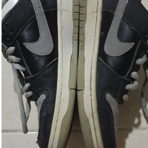 sepatu second casual N1k3 SB DUNK Grey 37 23