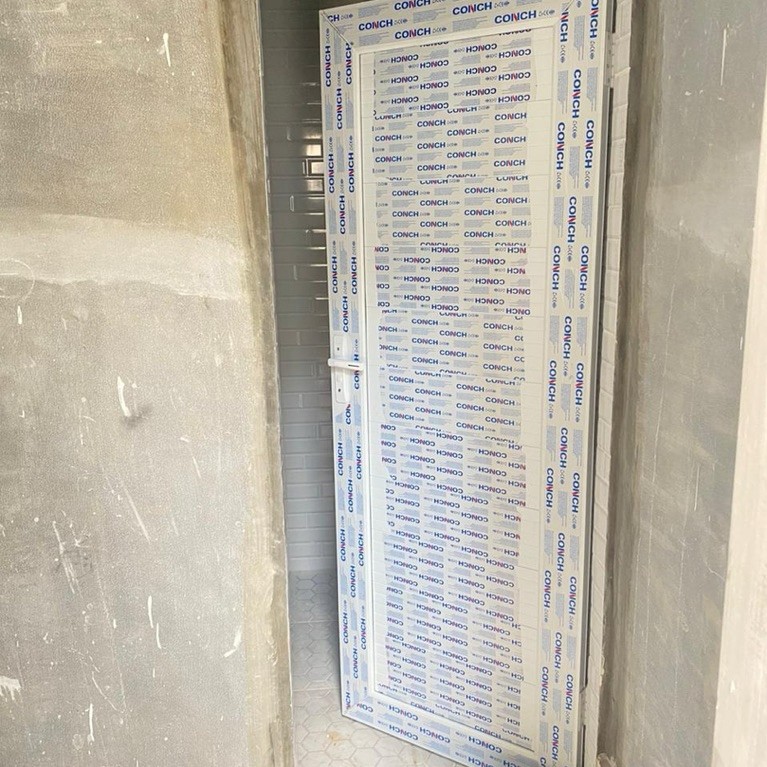 Pintu Kamar Mandi UPVC CONCH non kusen ukuran 75 x 195