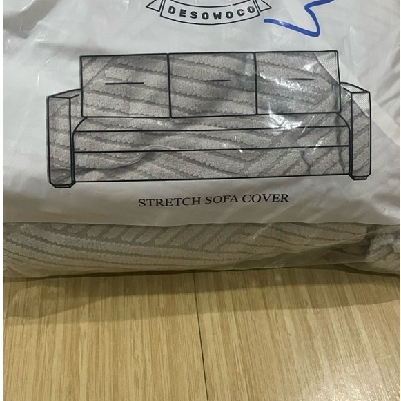 sarung cover sofa 3 seater