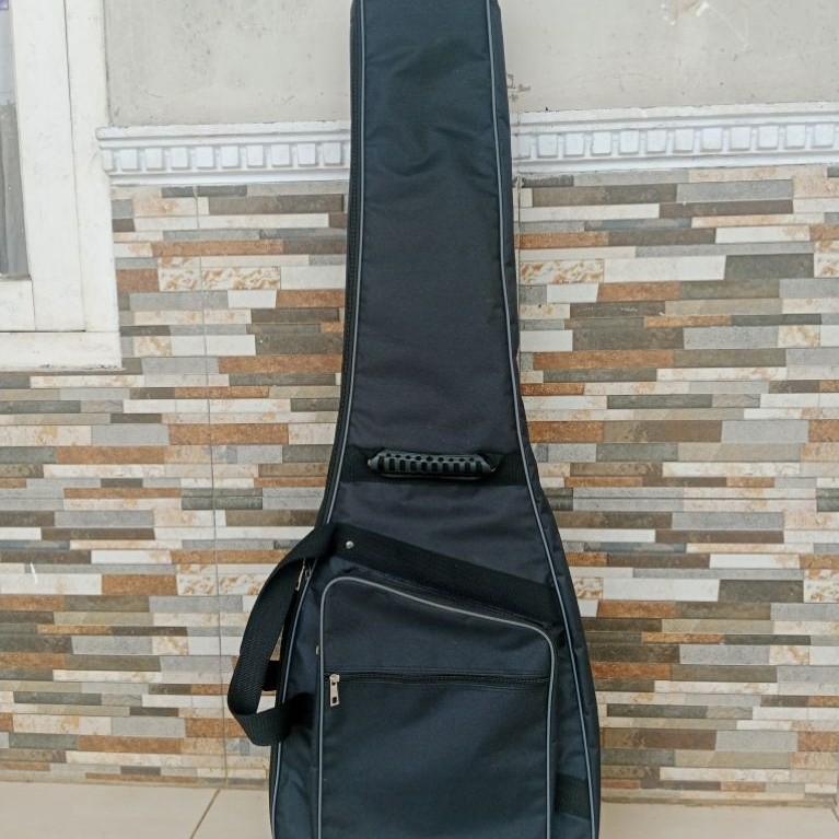 Tas Gitar Listrik melodi Ransel. Busa Foam Tebal Tahan air