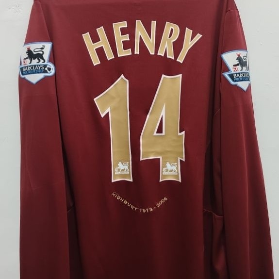 jersey Retro Ars3n@l Henry size XL