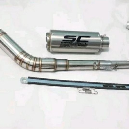 SOLVIQUE KNALPOT SC PROJECT CBR 150R R15 VIXION NMAX PCX SATRIA FU SONIC MEGAPRO CB150 BYSON GSX XAB
