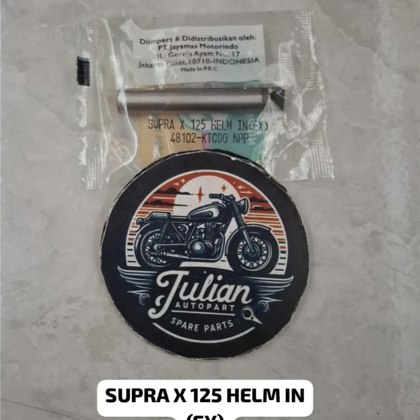 PEN PELATUK KLEP SUPRA X 125 HELM IN (EX) KTC 100% ORIGINAL NPP
