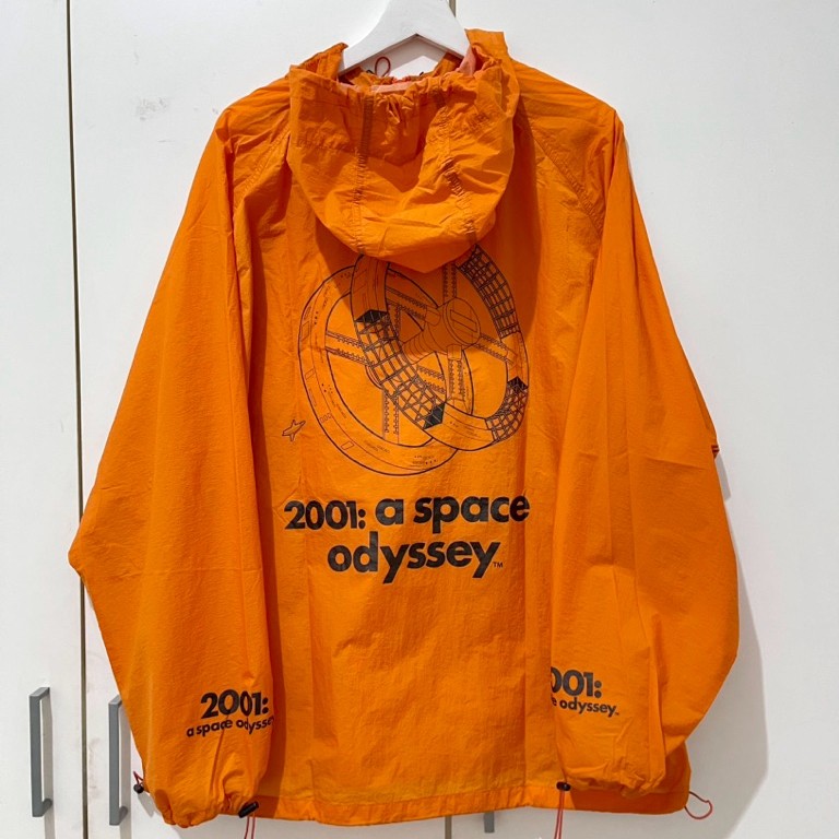 Stanley Kubrick 2001: A Space Odyssey Official Licensed x GU Oversized Anorak Parka Lightweight Wind