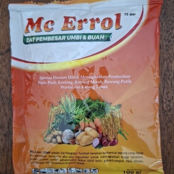 Mc Errol 100g - Paclobutrazol 15% untuk Meningkatkan Pembuahan Tanaman
