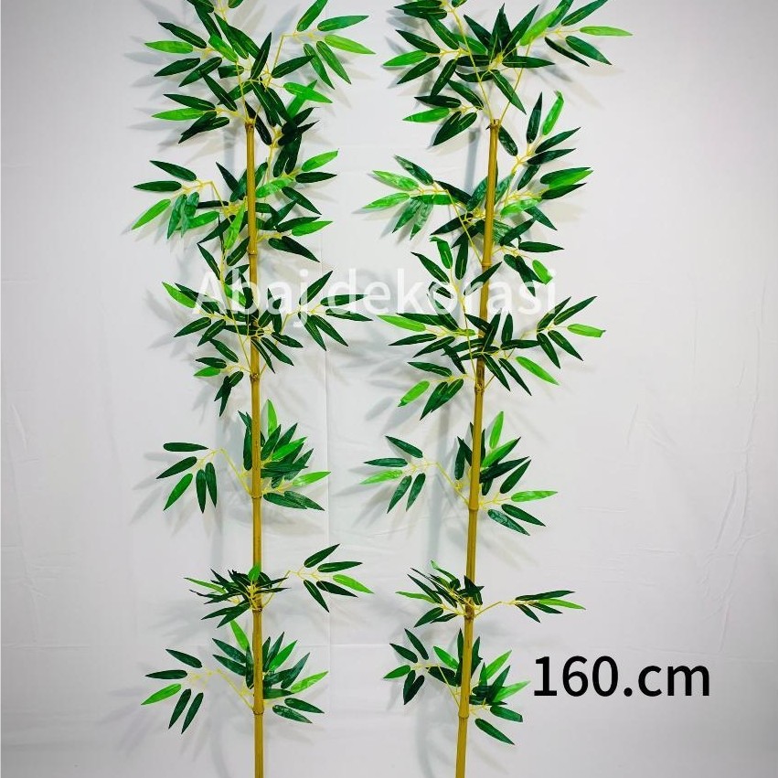 Batang Bambu Artificial 160cm Bambu Cendani hiasan dekorasi rumah tanaman plastik hias pohon pojok