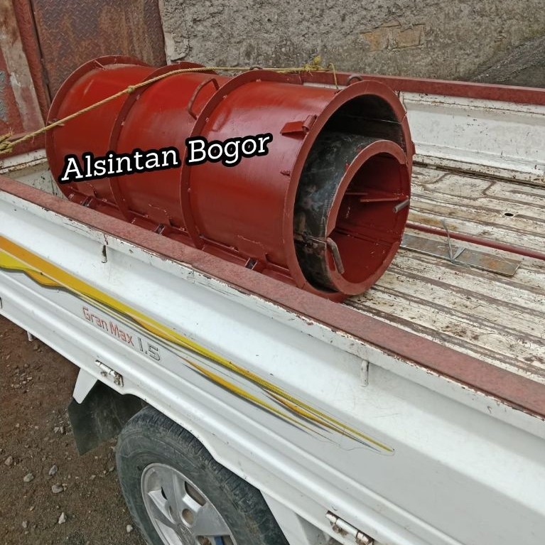 Ready Cetakan Gorong Gorong Beton Diameter 50 x 100 cm | Cetakan Buis Beton Manual Besi Tebal Kuat