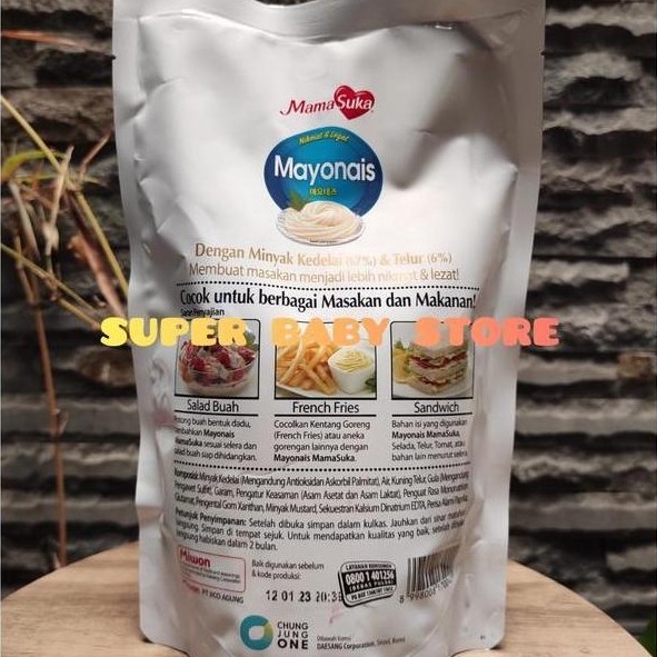 Mamasuka Mayonais / Mama suka Mayonnaise Mayones 1 kg MZ