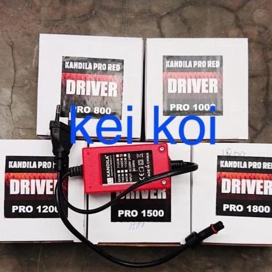 ADAPTOR KANDILA PRO RED 800 LAMPU LED VIEW [terbaik]