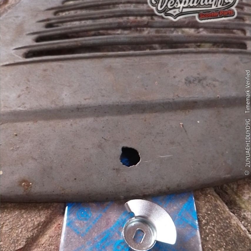Dudukan plat only kuncian kunci tepong vespa pts special darling smallframe Vesparaffa