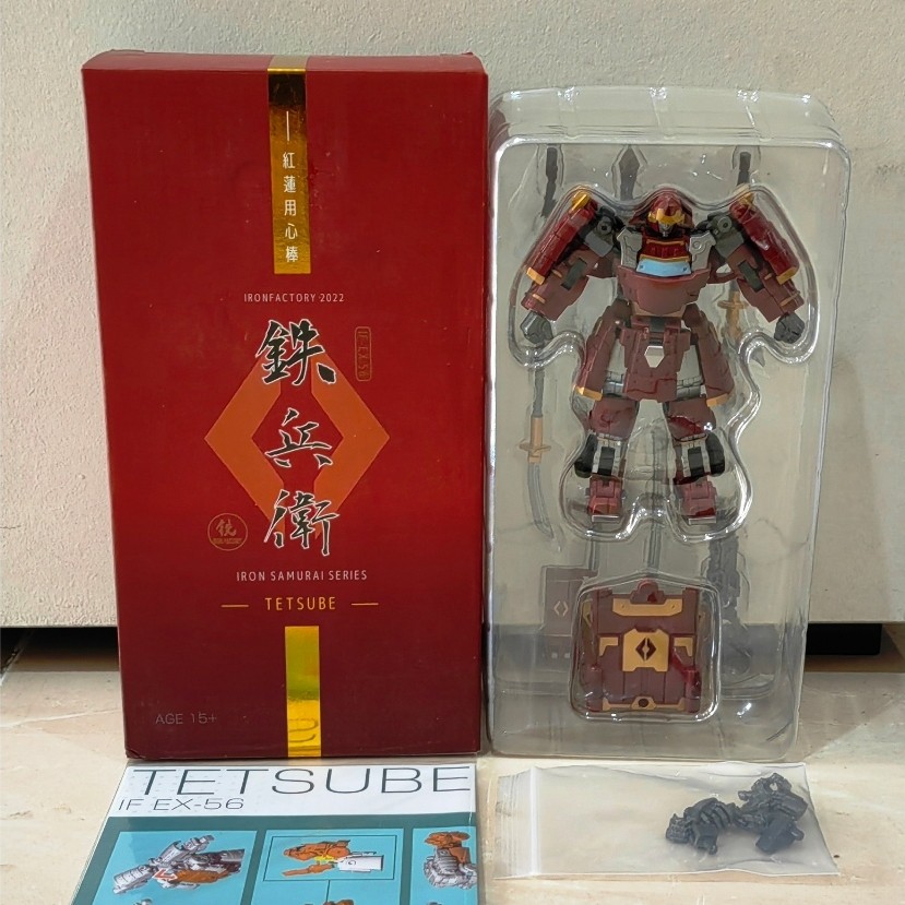 Iron Factory Transformers EX-56 Tetsube (Ironhide)