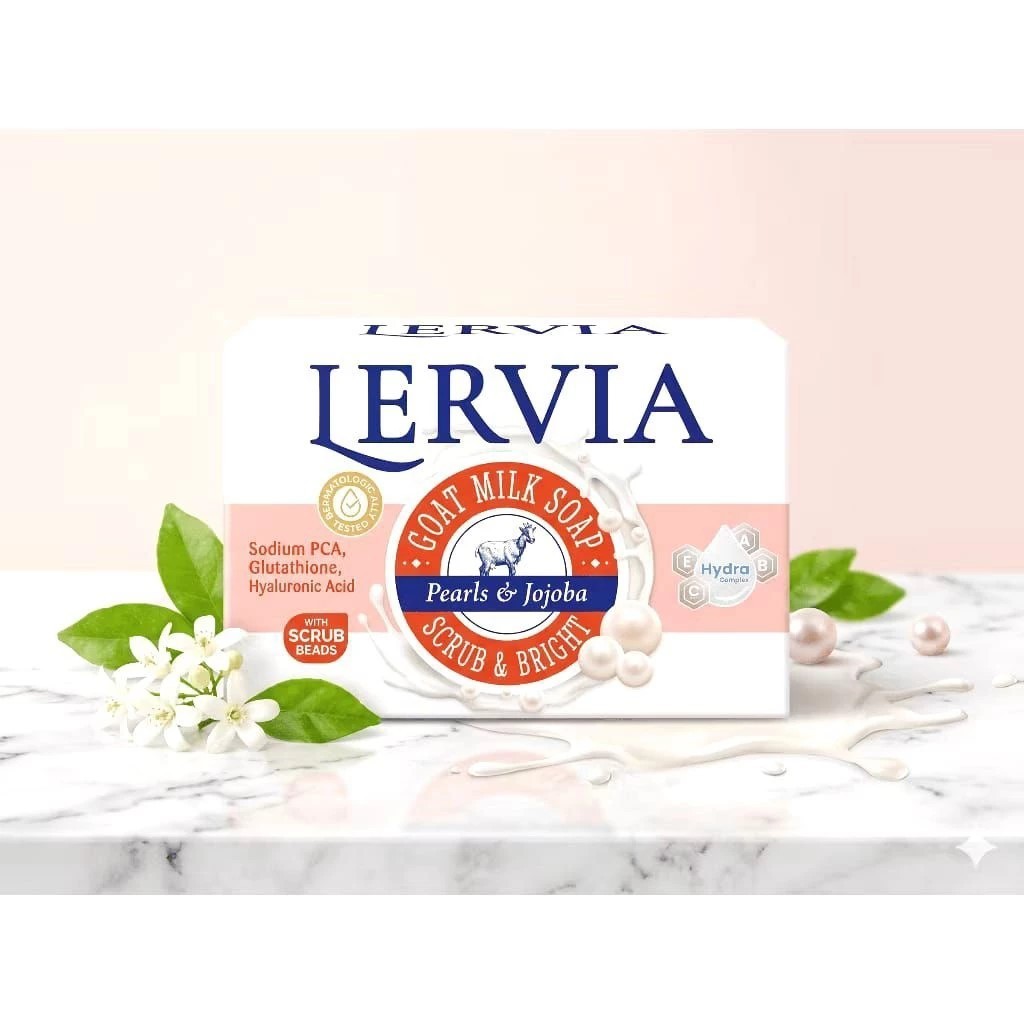 Sabun LERVIA | Sabun Batang Lervia 80gr