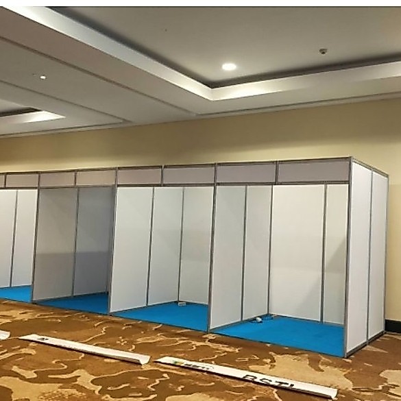 Sewa Partisi R8 Palembang | Rental Partisi Event | Sekat Booth Pameran