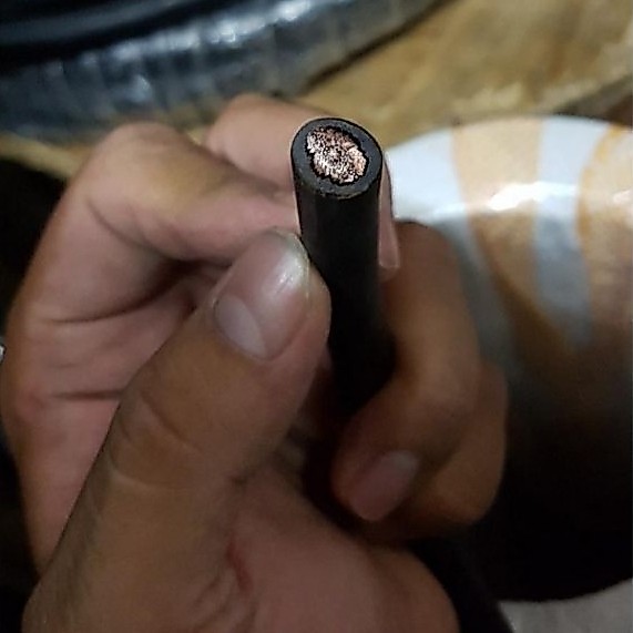 KABEL NYAF 25mm MERK SUPREME/KABEL NYAF 25mm serabut/meteran eceran