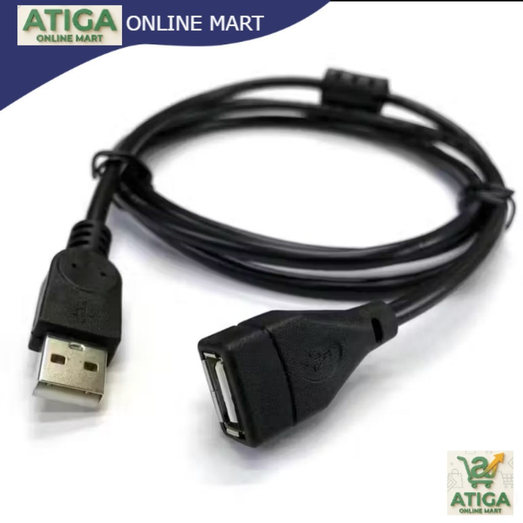 (ATG) Kabel USB 2.0 Ekstension 3 Meter Kabel Perpanjangan 2.0 am/af 3 Meter