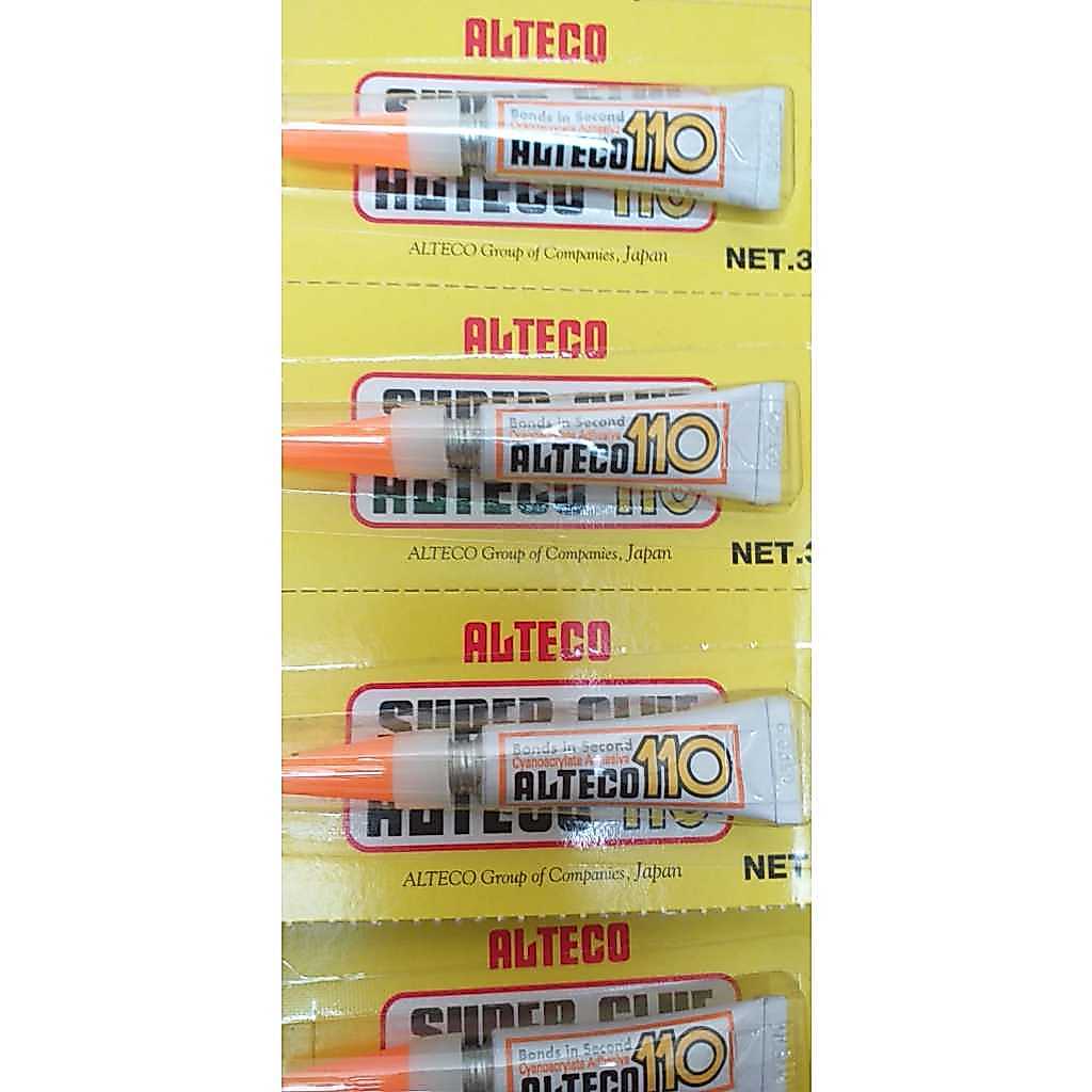 Lem Super Glue Alteco 3 Gram - Rekat Kuat, Aman, Praktis