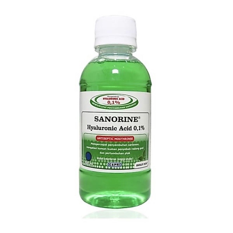 Sanorine 80 ml ( obat kumur sanorine antiseptik mulut )